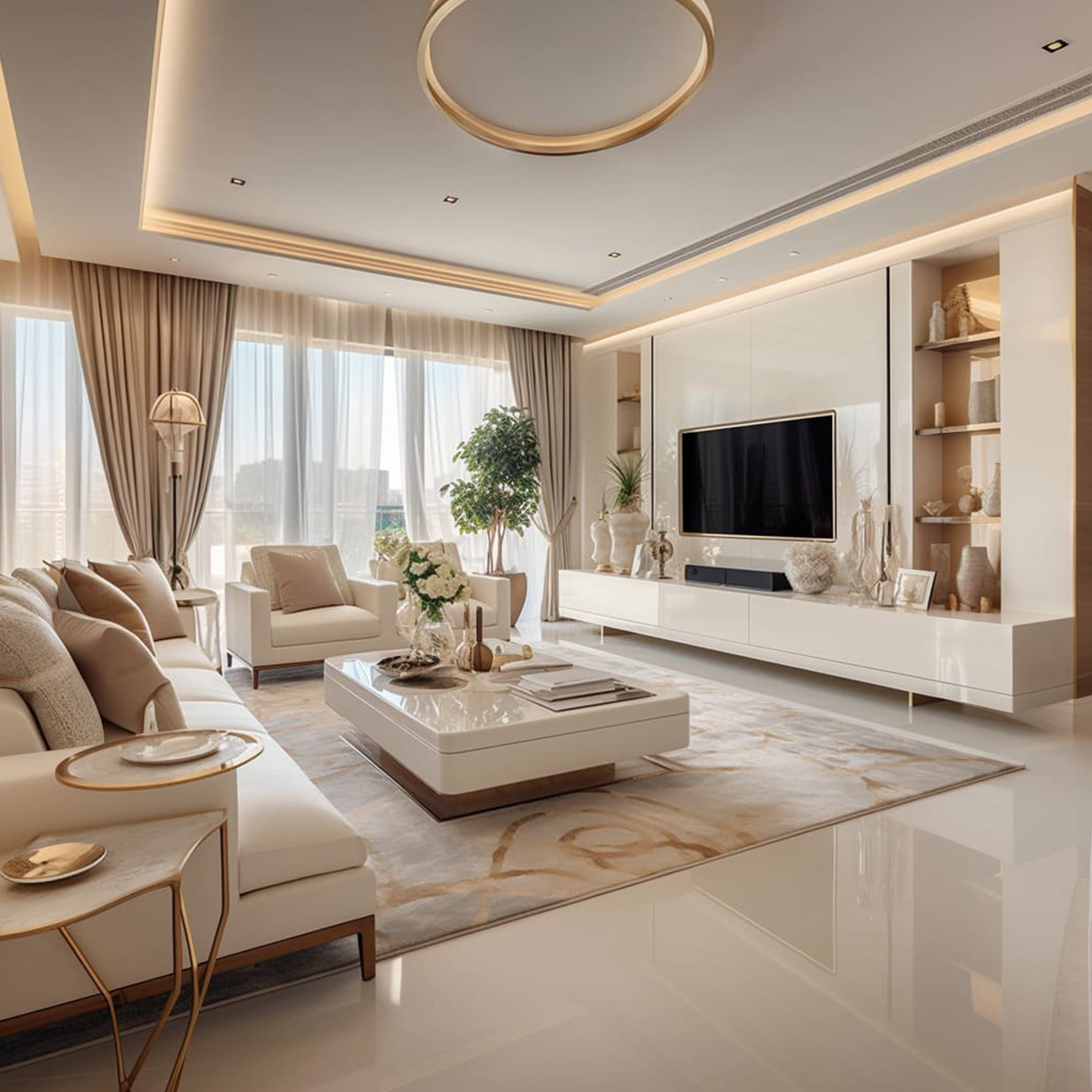luxury modern living room-001